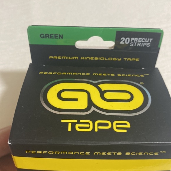 (1) GO Tape; 20 Pre-cut Strips & (4) WAR Tapes; Easy Tear Athletic Fight… - Picture 3 of 7